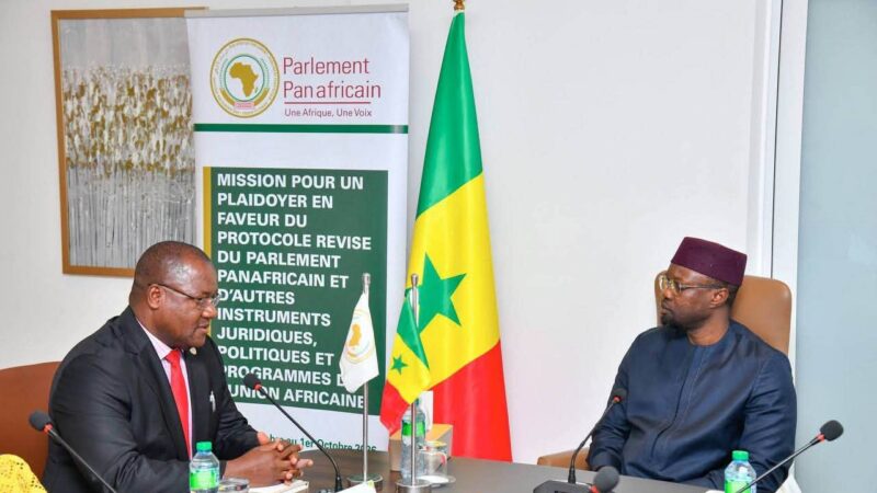 Sénégal : le Parlement panafricain plaide pour les ratifications
