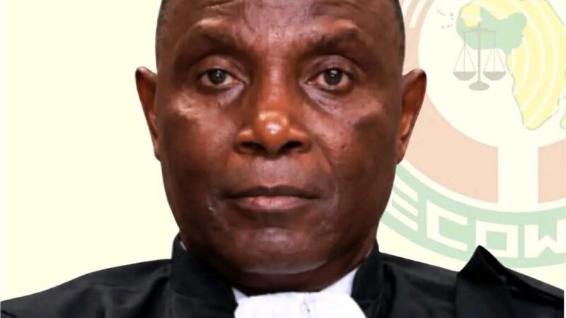 Le béninois Désiré Henri Aïhou élu vice-président de la Cour de justice de la Cedeao