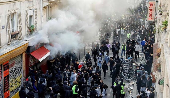 France : Des manifestations émaillées de violences