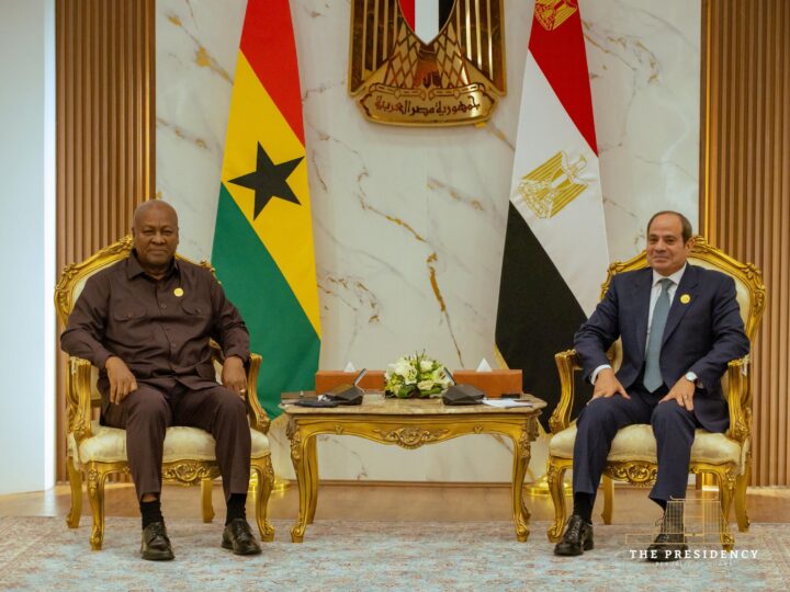 Ghana-Égypte : Mahama et Al-Sissi misent sur les médicaments