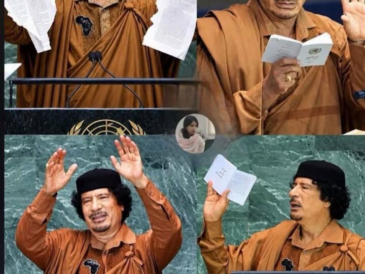 En 2009, Kadhafi défiait l’Onu à la tribune de l’Assemblée générale