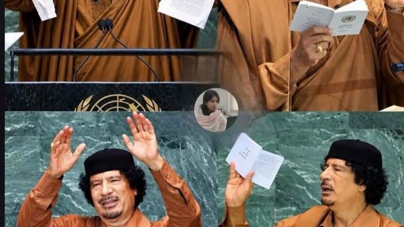 En 2009, Kadhafi défiait l’Onu à la tribune de l’Assemblée générale