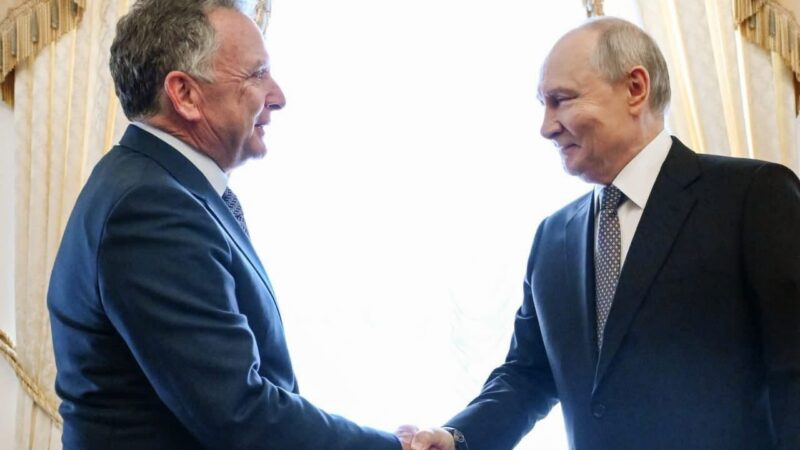 Relance des discussions sur l’Ukraine: Vladimir Poutine reçoit Steve Witkoff à Saint-Pétersbourg