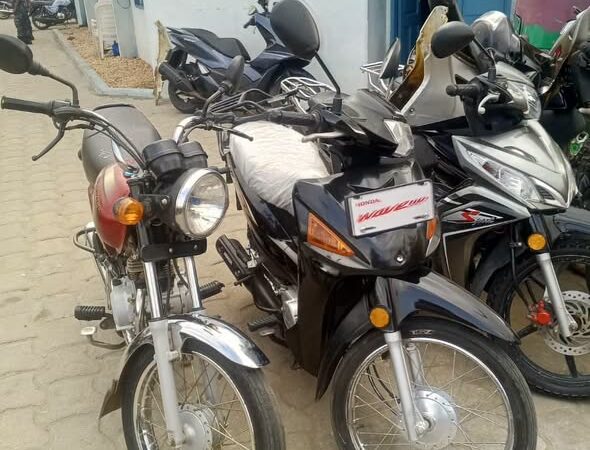 Cotonou: Cinq motos retrouvées par géolocalisation, un suspect interpellé