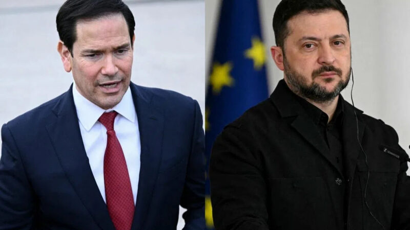 Renseignement militaire : Passe d’armes entre Zelensky et Rubio