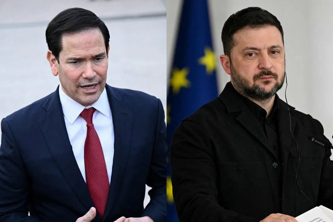 Renseignement militaire : Passe d’armes entre Zelensky et Rubio