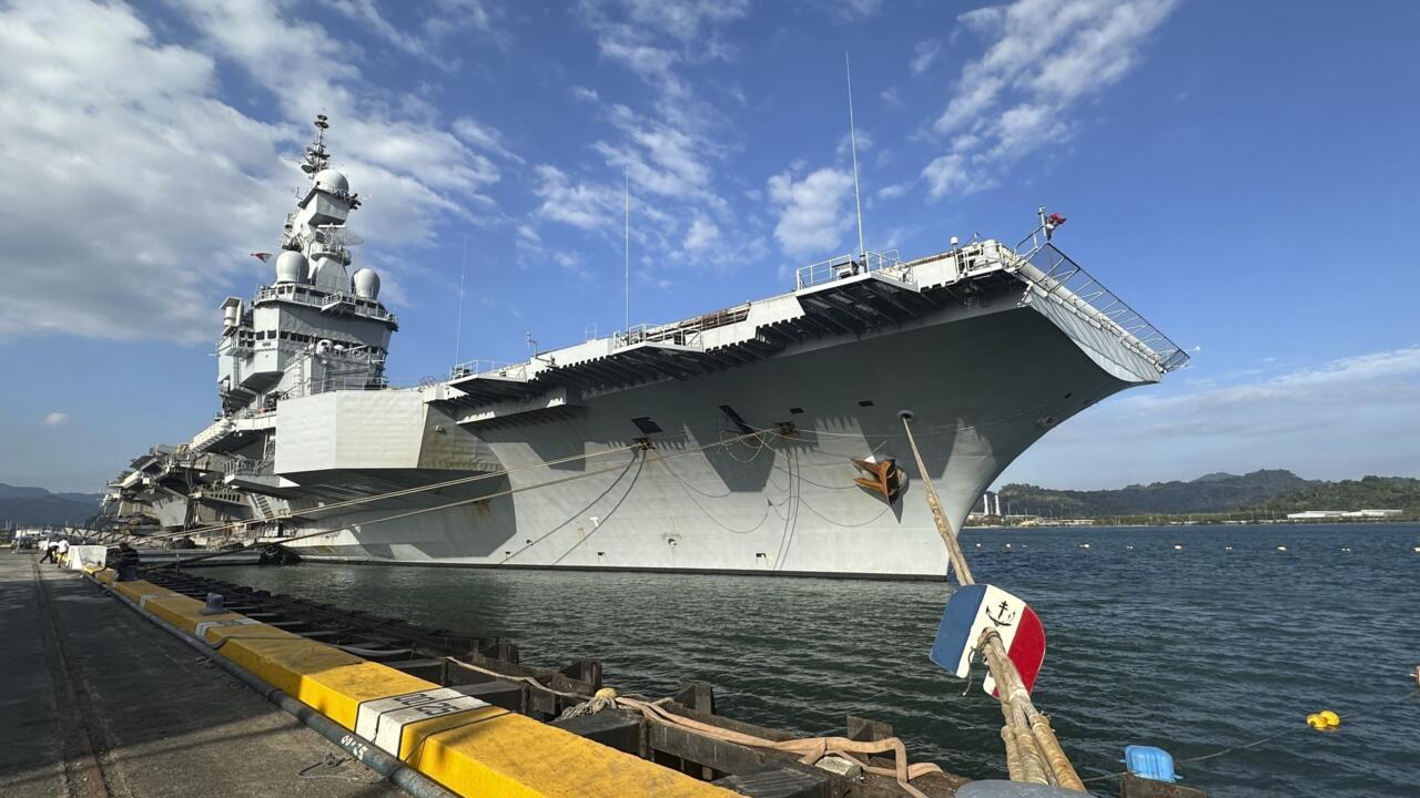 Un incendie maîtrisé à bord du porte-avions français Charles de Gaulle
